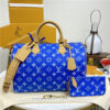 Louis Vuitton Speedy P9 Bandouliere 40 M24418 Blue