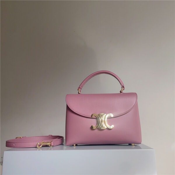 Celine Teen Nino Bag 118113 Pink Smooth Leather