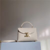 Celine Teen Nino Bag 118113 White Smooth Leather