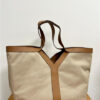 YSL Y Tote 817602 Beige Canvas
